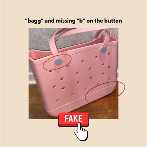 bogg bag real vs fake|best bogg bag knock off.